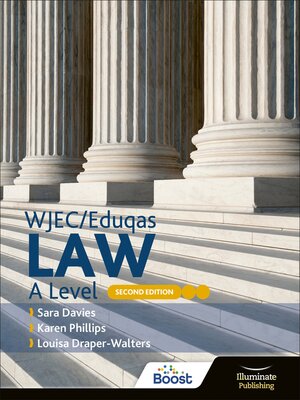 cover image of WJEC/Eduqas Law a Level